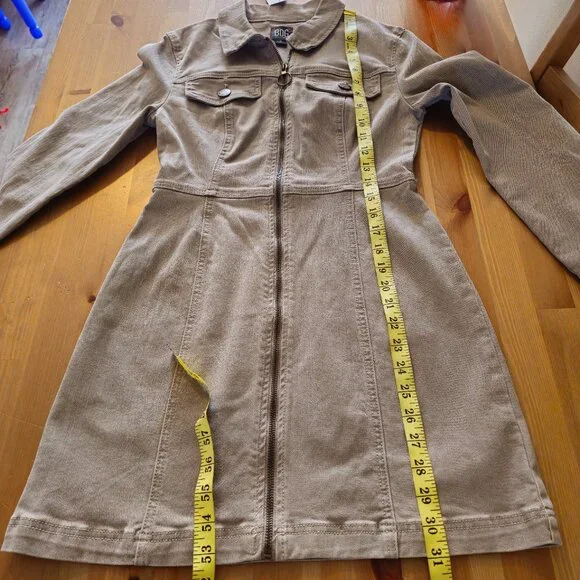 Urban Outfitters -  June Zip-Front Mini Dress Size 6 - Picture 9 of 16